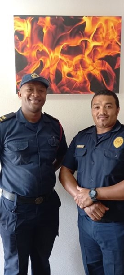 Service delivery shout out – firefigthers rescue cow from manhole