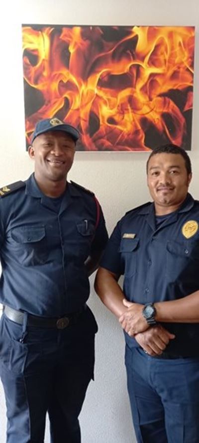 Service delivery shout out – firefigthers rescue cow from manhole