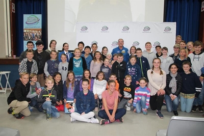 Nasa astronaut visits George