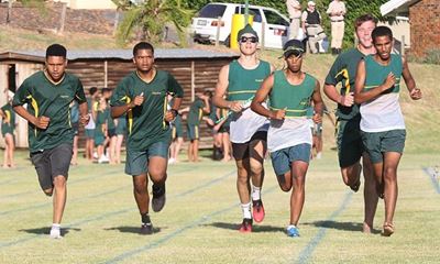 Kleure-atletiek by Langenhoven lewer blink vertonings op