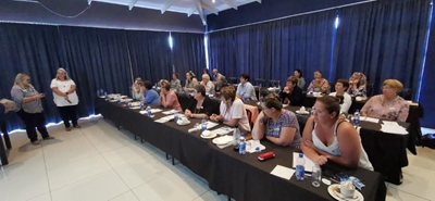 Hulp begin by selfsorg, hoor konferensiegangers