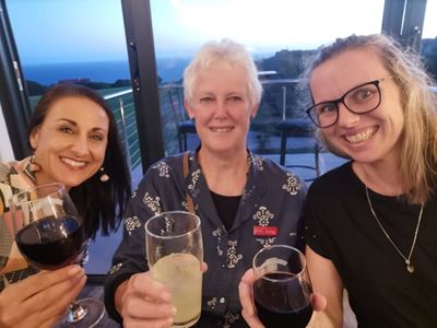 Advertiser team rub shoulders at business chamber meet