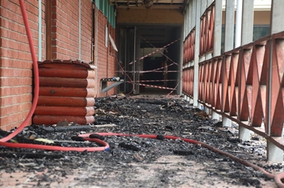 Major damage after fire at Carpe Diem School