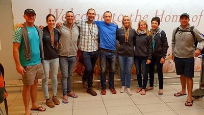 Langeberg-atletiekklub woel by Comrades