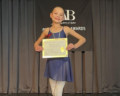 A pirouette for ballet pupils