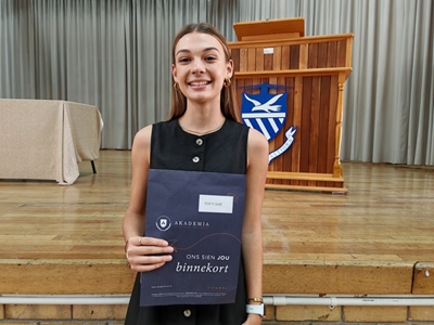 Punt se Quré tevrede met uitslae, op pad na rekeningkundeloopbaan