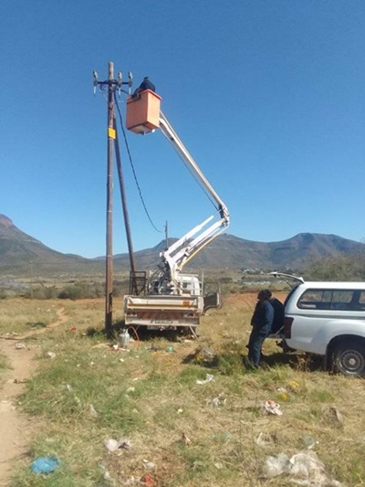 Electricity supply interruptions due to cable theft