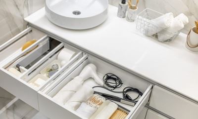 How to declutter your bathroom in three steps