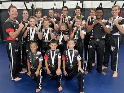 Grebe's-skopboksklub verower medaljes