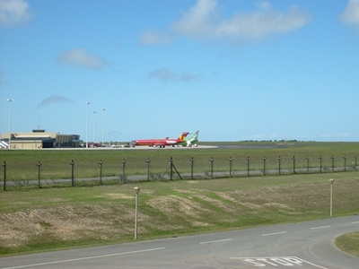 Close call at airport investigated