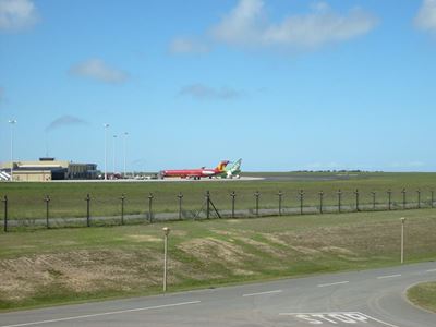 Close call at airport investigated