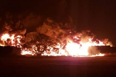 Centurion blaze set to burn for days