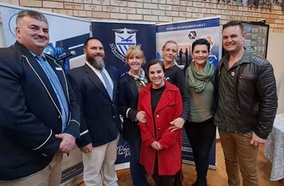 School hosts business networking function