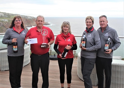 Chas Everitt are overall winners of Business League