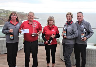 Chas Everitt are overall winners of Business League