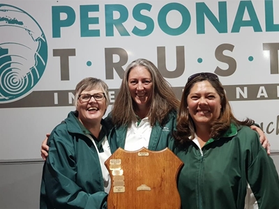 They triumphed on the bowling greens