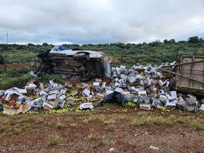  Ongeluk op Calitzdorp-pad