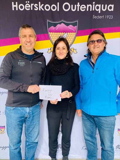 Kom hardloop 1ste Kwagga 100-wedloop