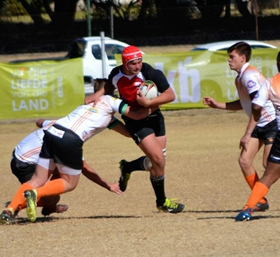 Rugbyspelers reg vir aksie