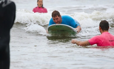 Doonside para surfer places third in SA Champs