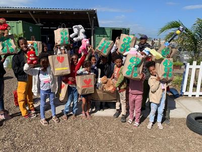 Bless a child by giving a gift