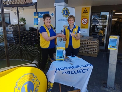Lions raise funds for charities assisting visually impaired