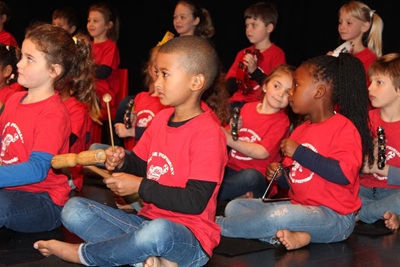 Dubbelgoud vir klein musikante
