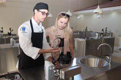 Academy boasts ultra-modern kitchen