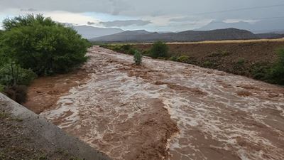 Haelstorm tref Klein Karoo