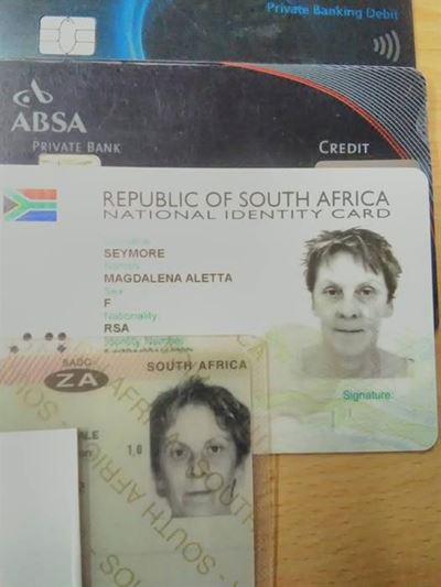 Items found in rubbish bin