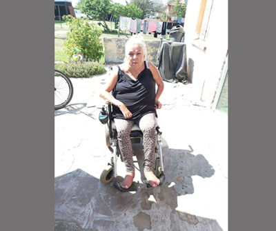 Family seeks help to restore woman’s mobility