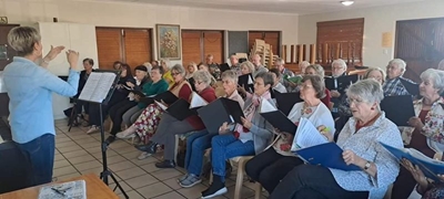 Stilbaai Sangers in Gemeenskapsaal