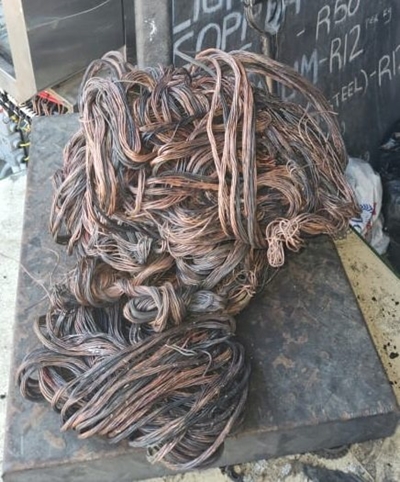 2 arrested for stolen copper cables