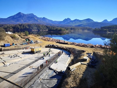 Update: Garden Route Dam spillway