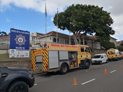 Mossel Bay SAPS holds evacuation exercise