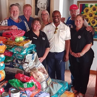 A ton of food for pets in need