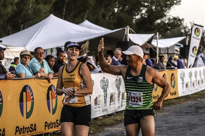 PetroSA-marathon lok landwyd atlete
