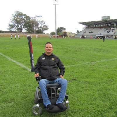 Sy liefde vir rugby seëvier