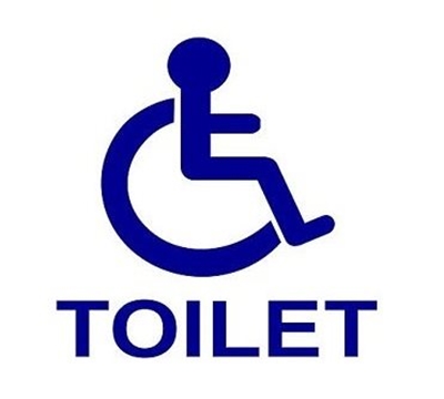 Geslote toilette vir gestremdes pla