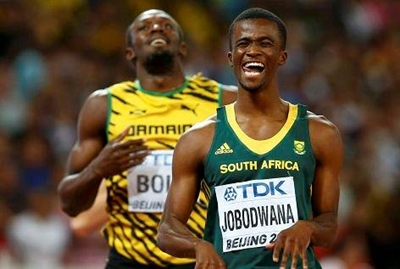 Athletes shaking ASA records