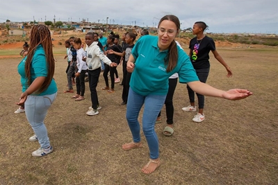 Youth dancing with ‘change in mind’