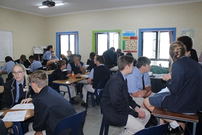 Leaders being formed