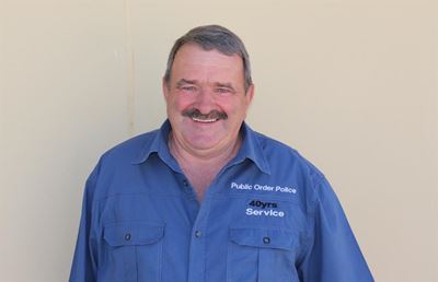 Officer hangs up his boots after 40 years