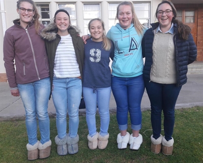 Pantoffeldag sorg vir warm voete