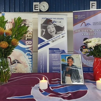 Memorial service for murdered student