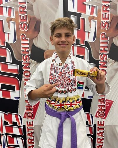 Plett's Galliano goes big in England
