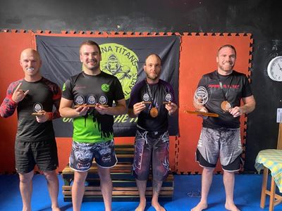 Knysna Titans dominate Abso-Routes  jiujitsu
