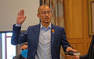 Knysna's youngest-ever councillor