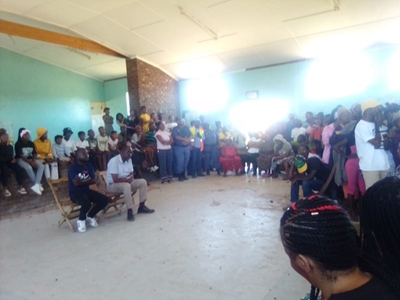 Meeting in Eluxolweni