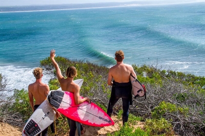 Wilderness youngster directs artsy surf movie